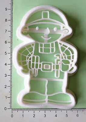 £4.99 • Buy Bob Builder Inspired Cookie  Cutter 3d Printed