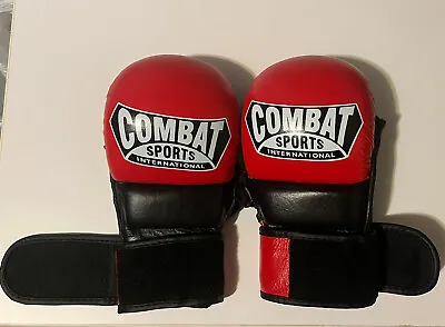 Combat Sports TG6 Max Strike Hybrid MMA Grappling Training Sparring Gloves • $35