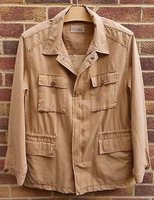 Camel Active Men's Jacket Coat. Large/44 Or Size 54. Sand/light Brown • £25