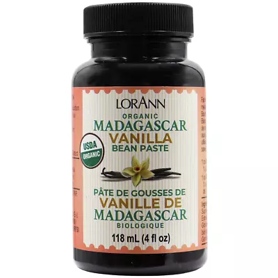 LorAnn Organic Madagascar Vanilla Bean Paste 4 Ounce • $28.44