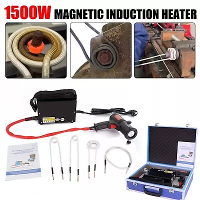 1500W Magnetic Induction Heater Tools For Automotive Flameless Heat W/ 4 Coils  • $259.99