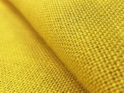 Kravet Pure Yellow Linen MCM Mid Century Modern Upholstery Drapery Fabric • $42