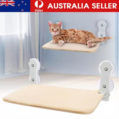 Cat Window Perch Bed Hammock Heavy Duty For Indoor Cats Breathable Suction Cup • $19.89