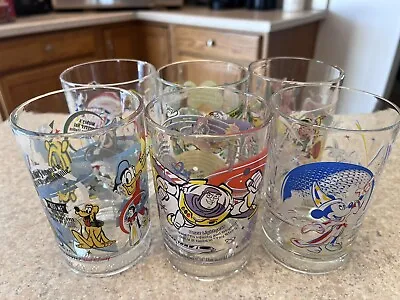 DISNEY/MCDONALDS 100th Anniversary Set Of 6 Drinking Glasses Collectible Set VTG • $64