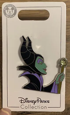 Disney Pin Maleficent Holding Staff With Stone Pin Pic 96865 • $11.82