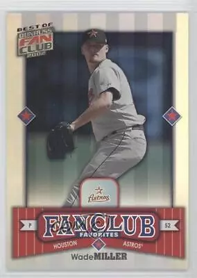 2002 Donruss Best Of Fan Club /2025 Wade Miller #275 • $2.21