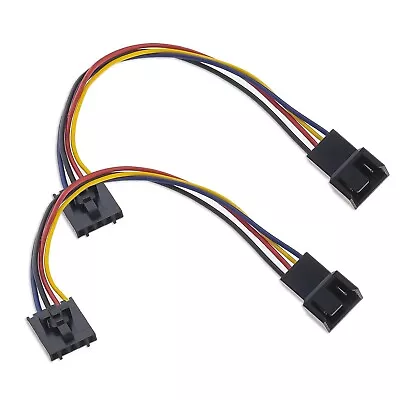 5 Pin To 4 Pin Fan Connector Adapter Converter Extension Cable 2 Pcs For Dell • £6.13