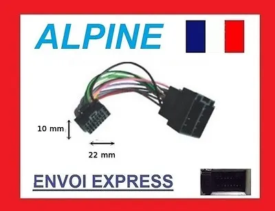 Cable Adapter Iso Head Unit Alpine CDA-9885R; CDA-9886R; CDA-9887R • $24.12