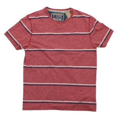 £12.50 • Buy St. George By Duffer Men's T-Shirt M Red 100% Cotton