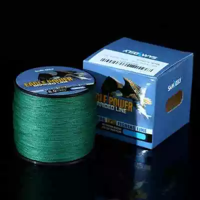 Eagle Power PE Braid Fishing Line 6-120 Lbs Test ~ 8 Strands ~Abrasion Resistant • $12.04