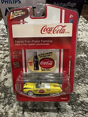 Johnny Lightning White Lightning '61 Ford Thunderbird Coca-cola R4 #4 • $61.96