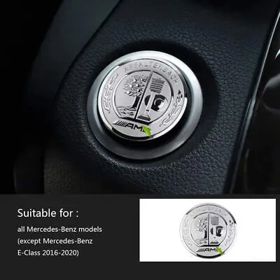 For AMG Mercedes Benz Car Auto Start Engine Ignition Button Key Knobs Emblem • $9.50
