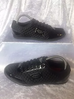 Firetrap Mens Dr. Domello  Black Trainers Size 7 • £10