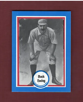 #24 BUCK EWING NY/Troy Giants ~ Shakeys Pizza HOF/Baseball's Greatest Players • $5