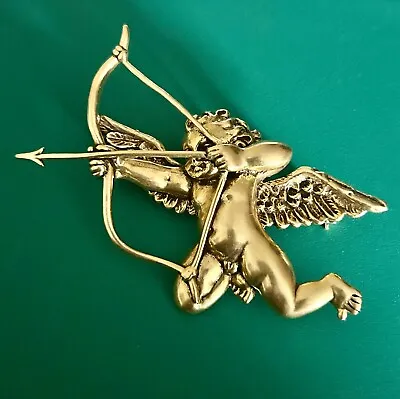 MMA Metropolitan Museum Of Art Cherub Angel Brooch Pendant • $45