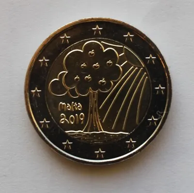 MALTA 2 € Euro Commemorative Coin 2019  Nature And Environment UNCIRCULATED COIN • $5.99