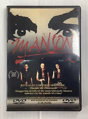 Manson DVD Beverly Willshire 2000 Telefilms International 1973 Doc • $50