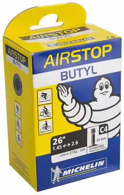 Michelin AirStop Tube - 26 X 1-1.5  40mm Presta Valve • $11.95