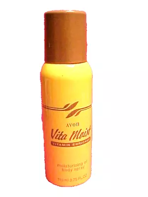 VTG 1989 Avon Vita Moist Body Lotion 3.75 Fl Oz NOS FULL • $14.50