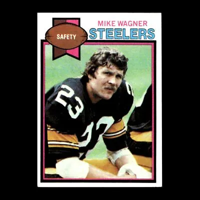Mike Wagner 1979 Topps Pittsburgh Steelers #165 R310C 2 • $1.79