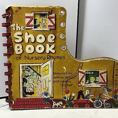 Vintage 1945 The Shoe Book Of Nursery Rhymes Capitol Publishing Co Victor Dauber • $25