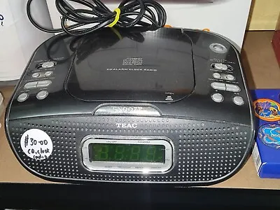 Teac CD Clock Radio CT-288 Digital Alarm AM/FM Tested And Working  • $30