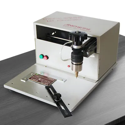 Table Electric Marking Engraving Machine VIN Code Metal Labels Printer 170x100mm • $466.45