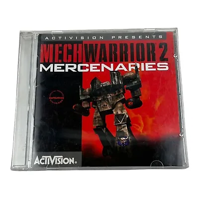 MechWarrior 2 Mercenaries 1996 Activision PC CD ROM MS-DOS Win 95 PC Game • $10.99