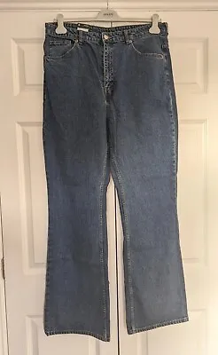 Monki Blue Straight Leg Stretch Jeans Size 18 W36  Bnwt • $21.46