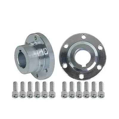 2x Go Kart Sprocket Brake Hub Adapter 20mm Bore With Bolts Mini Bike Drift Trike • $23.68