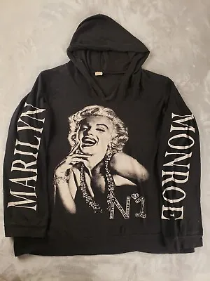 Vintage Marilyn Monroe N1 Women's Black Tribute Collector Hoodie • $19.99