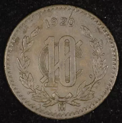 1920 Mexico Bronze 10 Centavos • $29.99