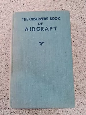 The Observer’s Book Of Aircraft Year 1953 In Fair Condition. No Dust Jacket. • £0.99