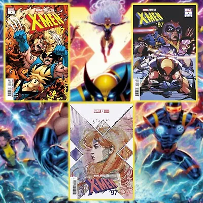 Set Of 3 ~ X-men '97 #2 ~ Variant Set! ~ Marvel Comics 2024! Cb1352 • $19.95