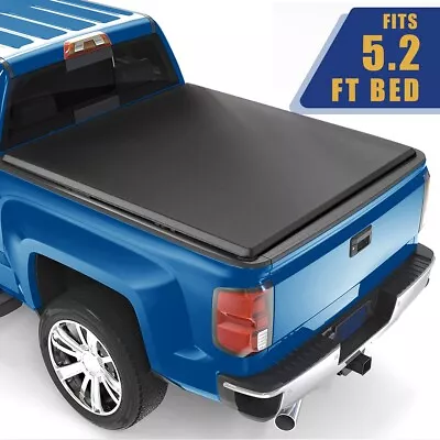 5.2FT Soft Roll-Up Tonneau Cover Bed For 2015-2022 Colorado / Canyon 61.7  • $149.99