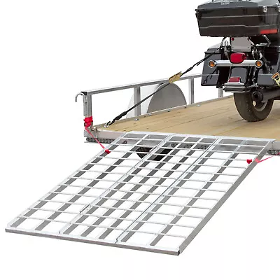 Black Widow Aluminum Folding Motorcycle Trailer Ramp • $216.74