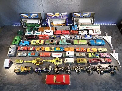 Mixed Lot Of Vintage Toy Cars Dinky Matchbox Corgi John Player Jps F1 Police • £9.99