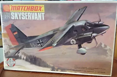 Matchbox 1:72 WWII Dornier Skyservant Vintage Model Airplane Kit PK-107 Sealed • $59.43