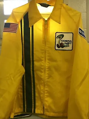 Vintage SWINGSTER Ford SHELBY Mustang Cobra Shelby Racing Jacket  LARGE • $199