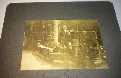 Rare Antique Outdoor Portrait Visiting Furness Abbey Ruins England Cabinet Photo • £37.99