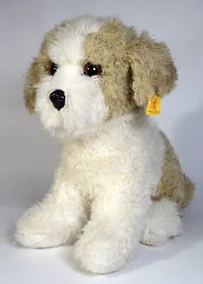 Vintage 11  Tall STEIFF JUNIOR CHARLY Dog 2883/35 W/ Button & Tag • $12