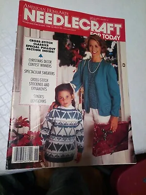 $3.50 • Buy Needlecraft For Today Magazine, Nov Dec 1988, Vintage Christmas Projects  