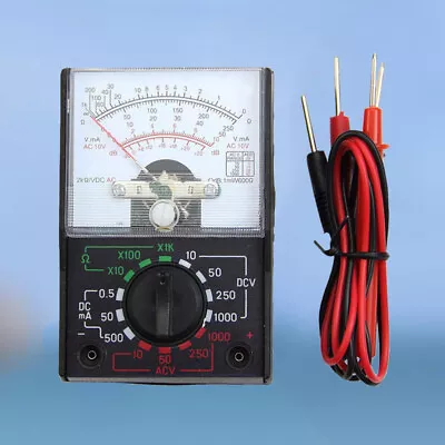  Multimeter Voltmeter Continuity Tester Measures Voltage Digital Multifunction • $19.14