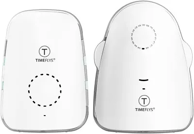 TimeFlys Digital Audio Baby Monitor Camry Rechargeable Battery USB C Connection • £22.99