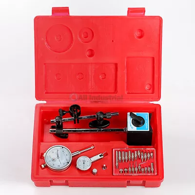 Dial Indicator Test Indicator Magnetic Base & Point Set Inspection Set • $60.50