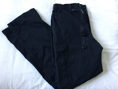 £10 • Buy Men’s Black Craghopper Trousers Size W32 Long Outdoors Trousers Hiking Trekking 