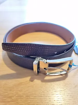 £45 • Buy Anderson’s Belt, Leather / Mock-Croc, Mens, Size UK40/EU105, BNWT
