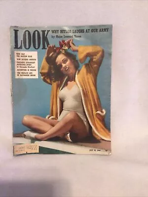 COMPLETE LOOK MAGAZINE July 30 1940 Why Hitler Laughs At Our Army LK1029 • $11.99