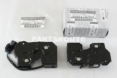 Nissan GTR 370Z G25 G35 G37 Q60 Genuine Left & Right Hood Lock Latch Pair LH&RH • $120.14