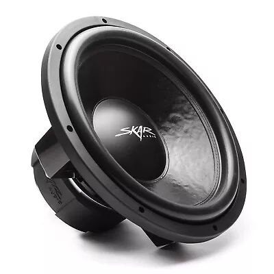 New Skar Audio Ddx-15 D4 - 15  1500 Watt Dual 4 Ohm Competition Car Subwoofer • $169.99